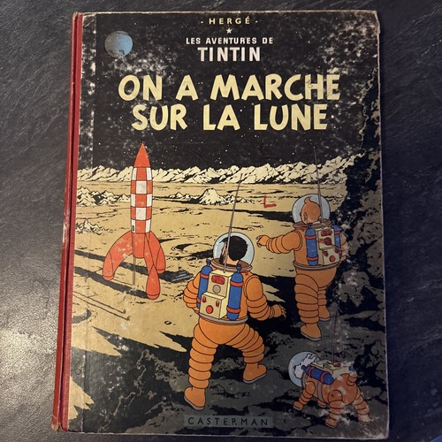 Tintin marché sur la - bd,