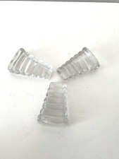 3 Cales assiettes  cristalerie