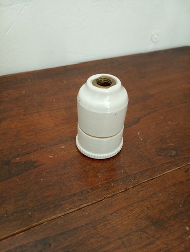 Ancienne douille porcelaine - ancienne,