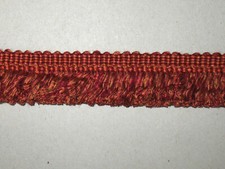 12 METRES DE GALON ANCIEN A FRANGES-PASSEMENTERIE DE LYON-N°RO20