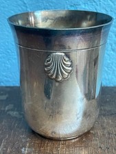 Gobelet métal argenté