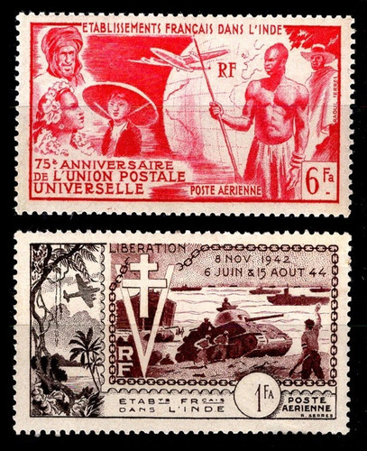 Inde poste aerienne - aerienne, +