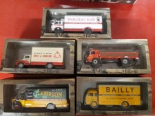 Lot 1/43 Camions Altaya Berliet Unic Panhard