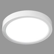 Plafonnier Led 12W 18cm Blanc