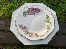 6 Assiettes Entrée Plate