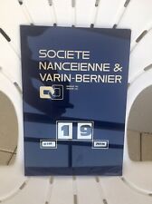 Calendrier perpétuel Société Nancéienne & Varin-Bernier Gerrer Mulhouse 1972