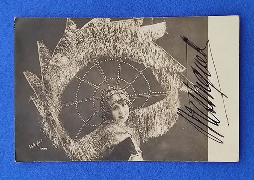 Mistinguett carte photo - mistinguett,