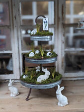 PLATEAU 3 ÉTAGES GRIS SHABBY