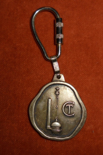 Porte clés métal cloc - porte-clés,