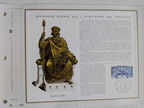 Hugues capet fdc cef de - ,