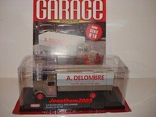 LES VEHICULES DU GARAGE MODERNE BERLIET GDR 7W PLATEAU BACHE DELOMBRE au 1/43°