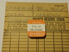 VINTAGE NOS Bulova CARAVELLE