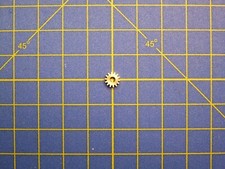 Engrenage laiton CC6500 / CC72000 HJ -  14 dents  Jouef HO HJ2000 / HJ2002