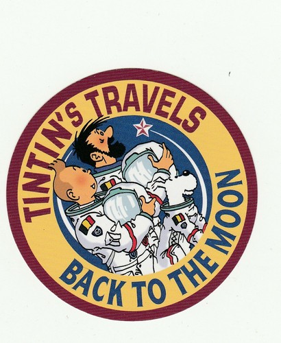Tintin autocollant back to - ,