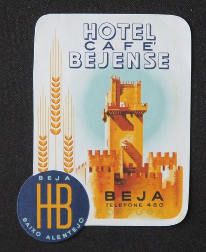 Ancienne étiquette bagage