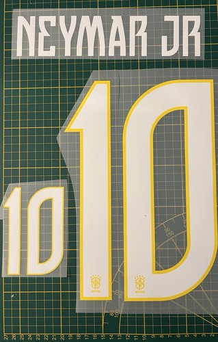 Flocage neymar 10 bresil - neymar,
