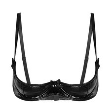 Soutien-gorge coquin vinyle