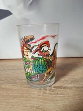 VERRE MOUTARDE SPECTREMAN 1981 ANTENNE 2 VINTAGE SUPER HÉROS COLLECTION