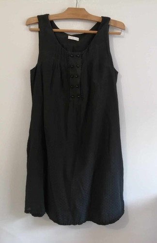 Robe tunique noire - , coton