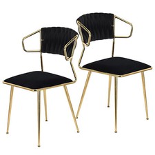 Lot de 2 chaises de salle à