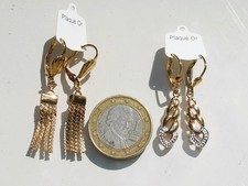LOT / 2 PAIRES DE BOUCLES