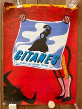 Affiche Cigarettes GITANES