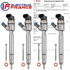 4x 0445110177 Injecteur Bosch Mercedes-Benz C200 CDI E200 CDI A6480700287