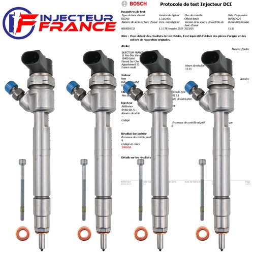 0445110177 injecteur bosch - 4x,