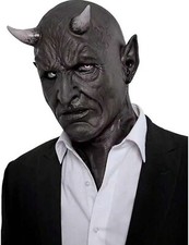 Masque Halloween Diable Avec