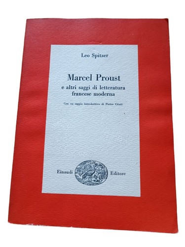 Marcel proust spitzer 1959 - proust,