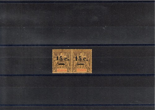Timbre reunion france colonie - timbre,