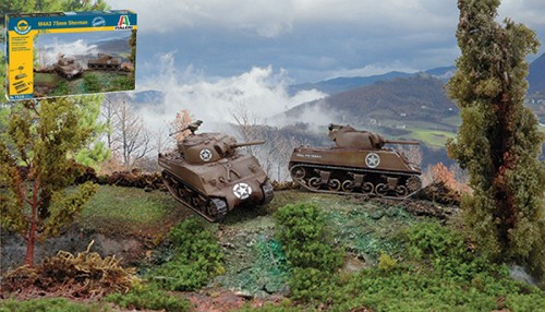 Italeri sherman kit - sherman, a3