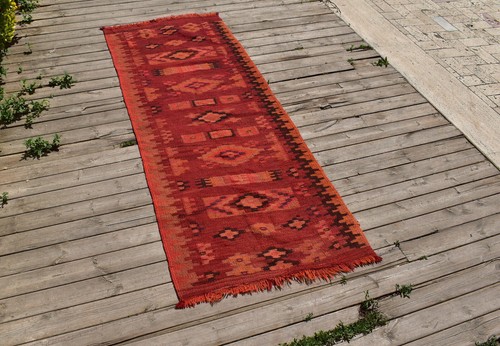 Tapis afghan x74 - 29''x74'',
