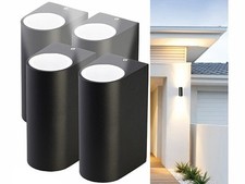 4 appliques murales arrondies