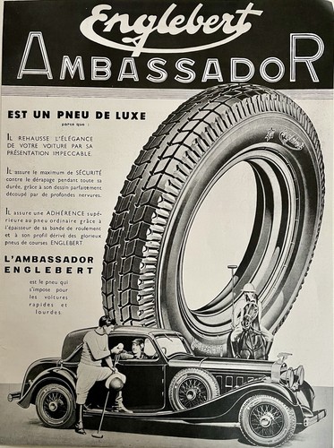 Publicité ancienne englebert - publicité,