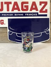 ? Ancien verre moutarde GOLDORAK dessin animé vintage AMORA 1970 Antenne 2??