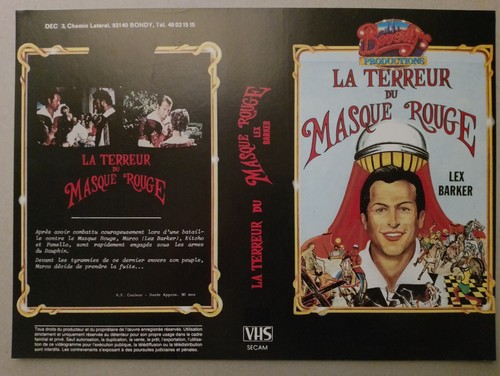 Jaquette vhs terreur du - -,
