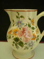 GRAND PICHET CERAMIQUE SICARD PROVENCE FLEURS