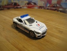 MAJORETTE-MERCEDES AMG GT "POLICE NATIONALE"  -N°232E-ECH 1/60