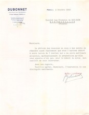1955 DUBONNET A PARIS -