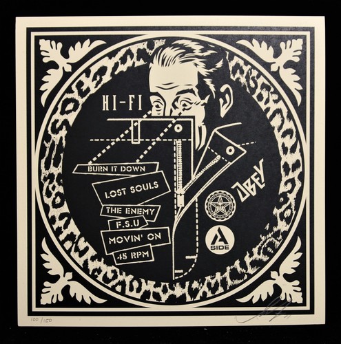 Shepard fairey dance floor - fairey,