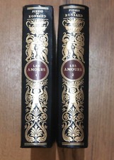 RONSARD – LES AMOURS - 2 volumes -  Editions Jean de Bonnot 1980