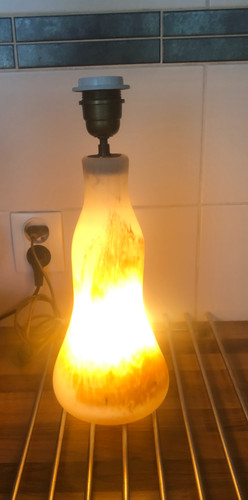 Grand pied lampe pâte de - lampe,