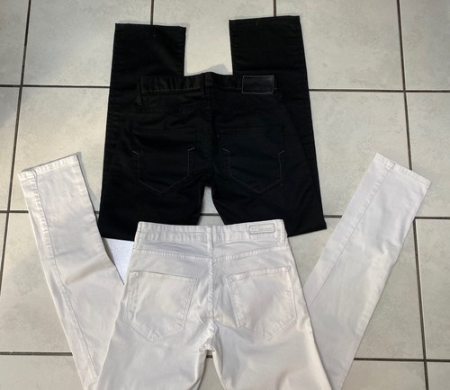 Lot jeans noir et - jeans, blanc