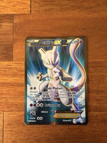 Carte pokémon mewtwo - pokémon, ex