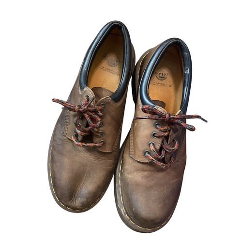 Martens brown leather y2k - dr.,
