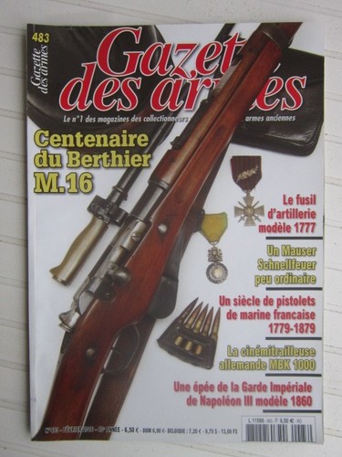 Gazette des armes - gazette, 483