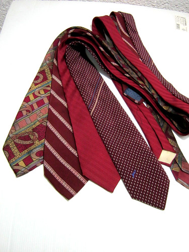 Cravates seta vintage 80 - seta,