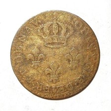 LOUIS XVI - COLONIE DE CAYENNE  2 sous 1789 A