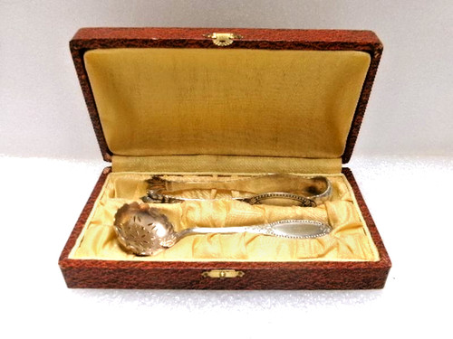 Coffret pince sucre - à, /